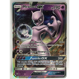 Carte Pokémon Mewtwo GX Officielle version Anglaise 039/073